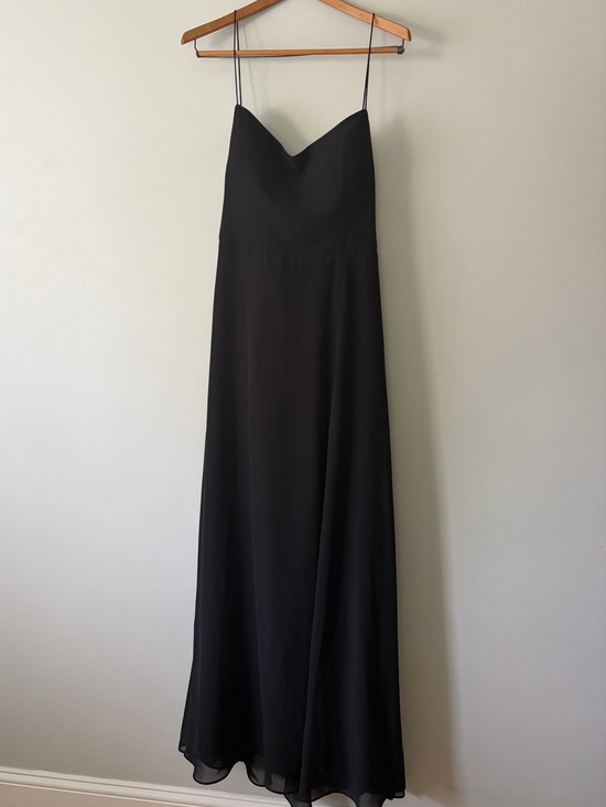 Jenny Yoo Dresses & Skirts - Jenny Yoo Black Spaghetti Strap Maxi Dress